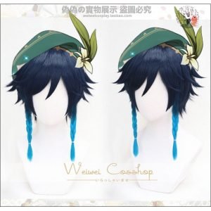 Peruca Venti Genshin Impact – Weiwei Cosshop