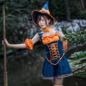 Bewitching Nidalee Cosplay League of Legends LOL