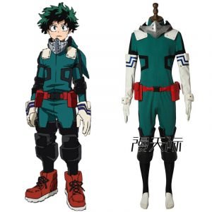 Midoriya Izuku Cosplay Hero Academy – Battle Suit 2 – Manles