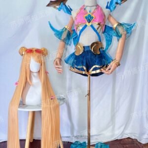Seraphine Ocean Song Cosplay League of Legends LOL – Suweit – Kit Completo