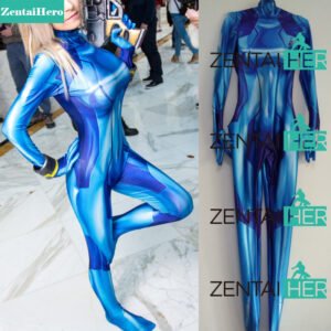 Zero Suit Samus Cosplay Metroid – Zentai Hero